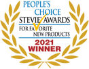2021 Peoples Choice Stevie Award badge
