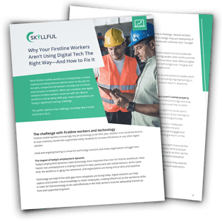 Why Your Firstline Workers Aren't Using Digital Tech the Right Way