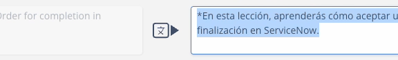 The Auto Translation view in Skyllful Studio with a Translate button between the original and translation text fields.