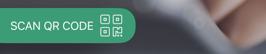 The Skyllful Simulator mobile app showing the new Scan QR Code button on the login and home screens.